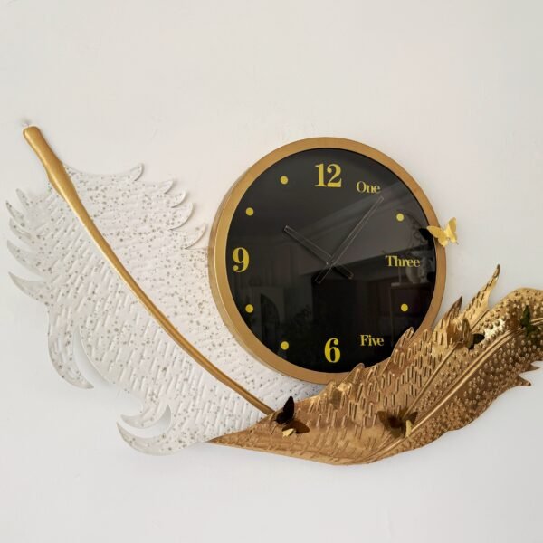 Steel clock