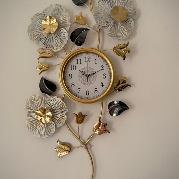 Steel clock